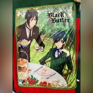 Black Butler Sebastian and Ciel blanket